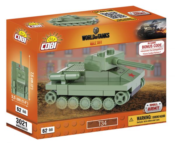 COBI WORLD OF TANKS - T-34 Panzer