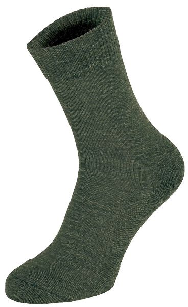 Socken, &quot;Merino&quot;, oliv