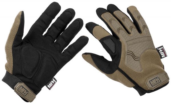 Tactical Handschuhe, &quot;Attack&quot;, coyote tan