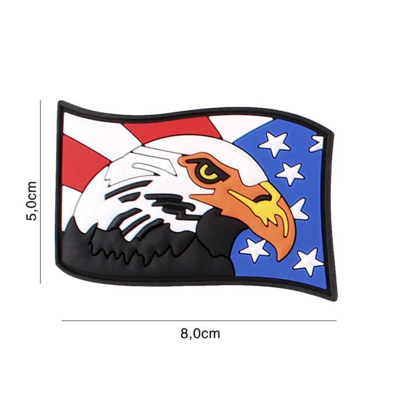Image of Klettabzeichen USA Eagle - farbig
