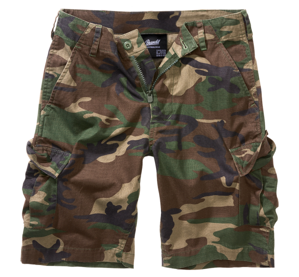 Brandit - Kids BDU Ripstop Shorts woodland