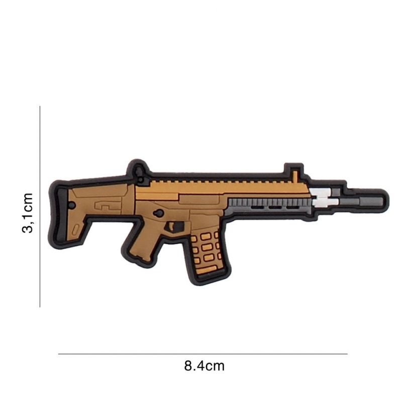 Image of Klettabzeichen SCAR Rifle - braun