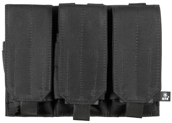 Magazintasche,3-fach,&quot;MOLLE&quot;, schwarz