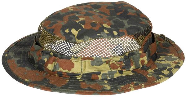 Buschhut, &quot;Mesh Boonie&quot;, flecktarn