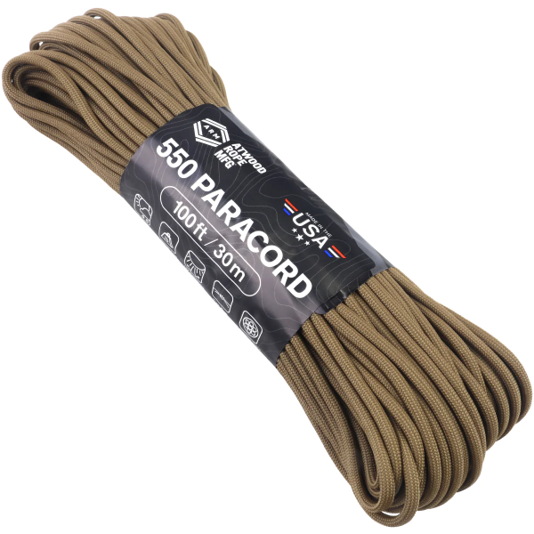 Atwood Rope MFG - 550 Paracord 30m (coyote)