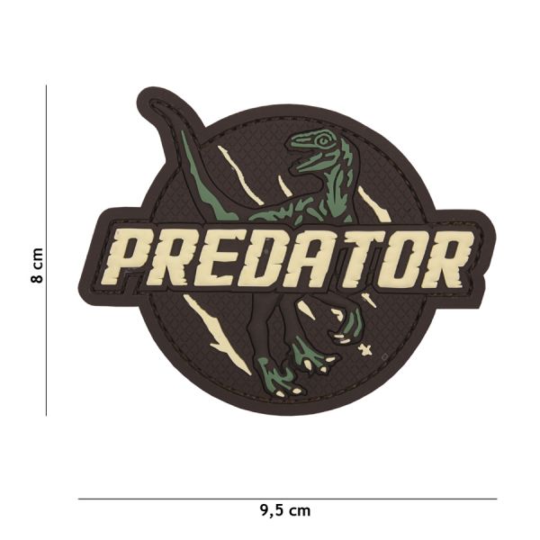 Klettabzeichen Predator - braun