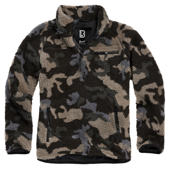 Brandit - Teddyfleece Troyer darkcamo