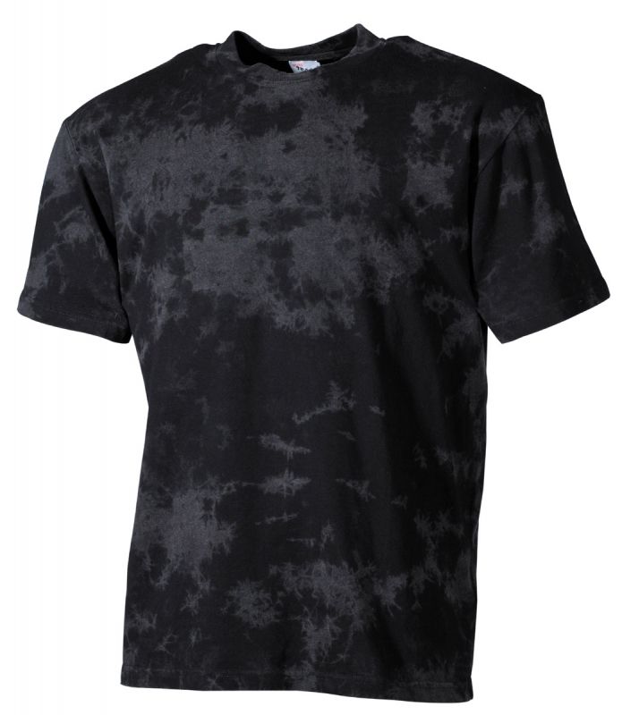 Image of T-Shirt, "Batik", schwarz, 180 g/m² - S