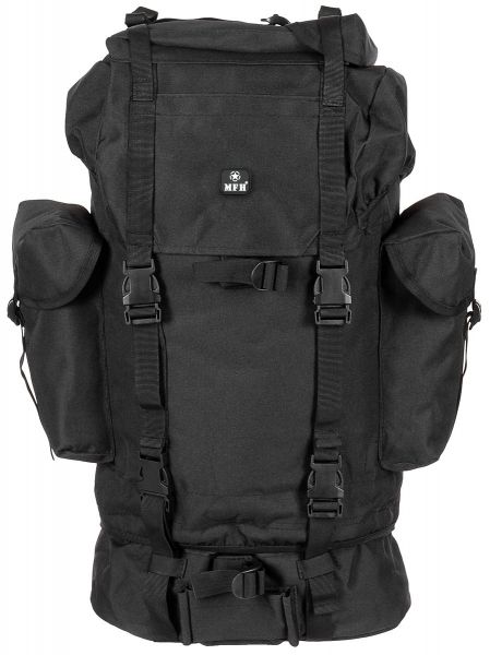 BW Kampfrucksack, 65 l, Alu-Aussteifung, schwarz