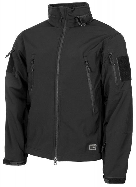 Softshell Jacke, &quot;Scorpion&quot;, schwarz