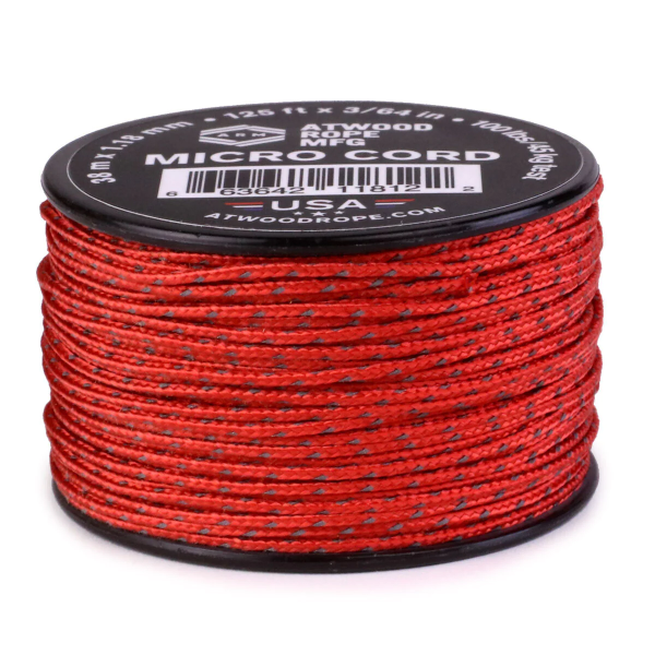 Atwood Rope MFG - Micro-Cord 1,18 mm (rot)