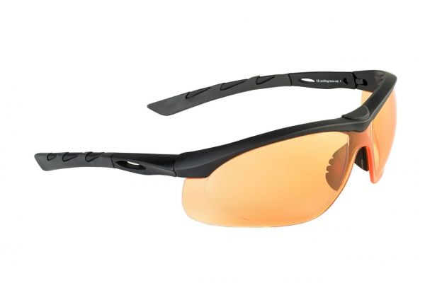 Swisseye Tactical - Brille Lancer rubber black (orange)