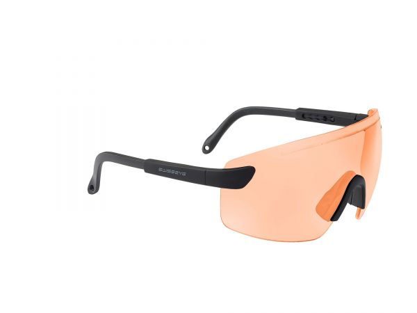 Swisseye Tactical - Brille Defense rubber black (orange)