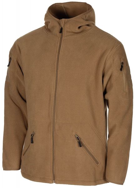 Fleece-Jacke, &quot;Tactical&quot;, coyote tan