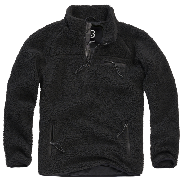 Brandit - Teddyfleece Troyer black