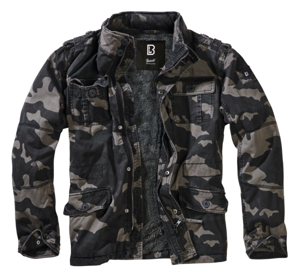 Brandit - Britannia Winter Jacket darkcamo