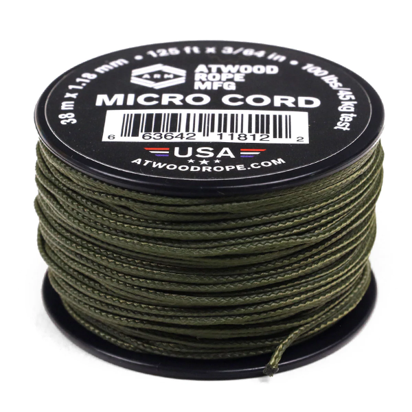 Atwood Rope MFG - Micro-Cord 1,18 mm (oliv)