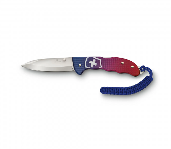 Victorinox - Evoke Alox Outdoormesser rot/blau