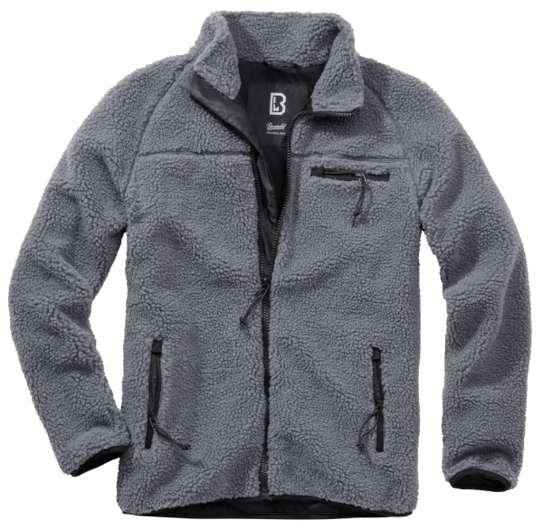 Brandit - Teddyfleece Jacket anthracite