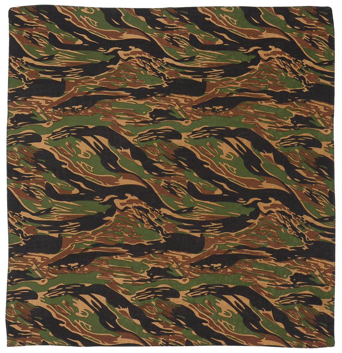 Image of Bandana, tiger stripe, ca. 55 x 55 cm, Baumwolle