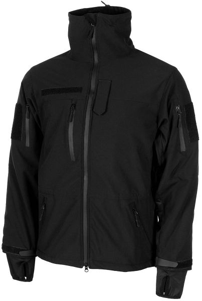 Softshell Jacke, &quot;High Defence&quot;, schwarz