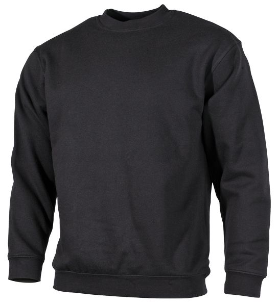 Sweatshirt, 340 g/m², schwarz