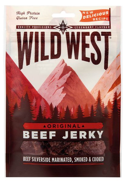 Wild West, Beef Jerky Original, 60 g