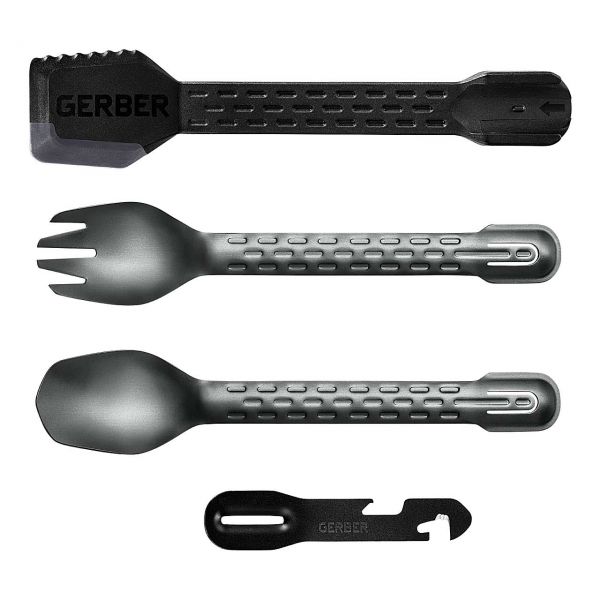 Gerber - Campingbesteck-Set Compleat, onyx