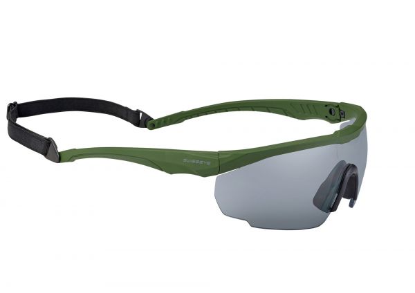 Swisseye Tactical - Brille Blackhawk rubber green