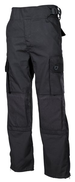 Kommandohose, &quot;Smock&quot;, Rip Stop, schwarz