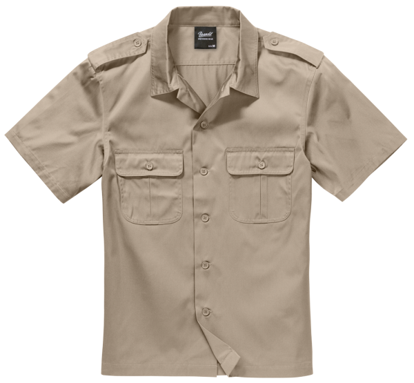 Brandit - US Shirt Short Sleeve beige