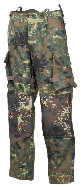 BW Kampfhose, Einsatz/Übung, flecktarn