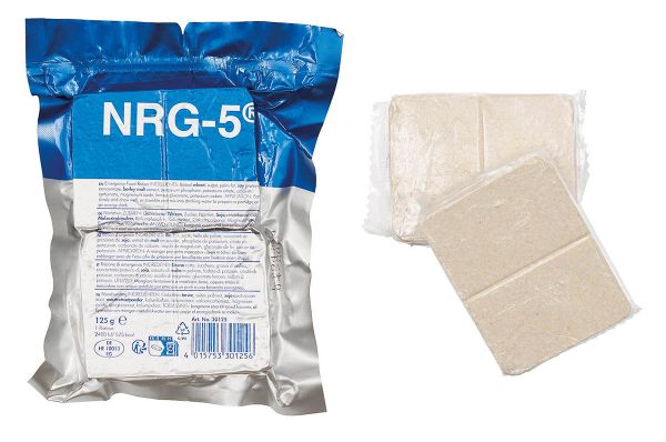 Notverpflegung, NRG-5, 125 g, (2 Riegel)