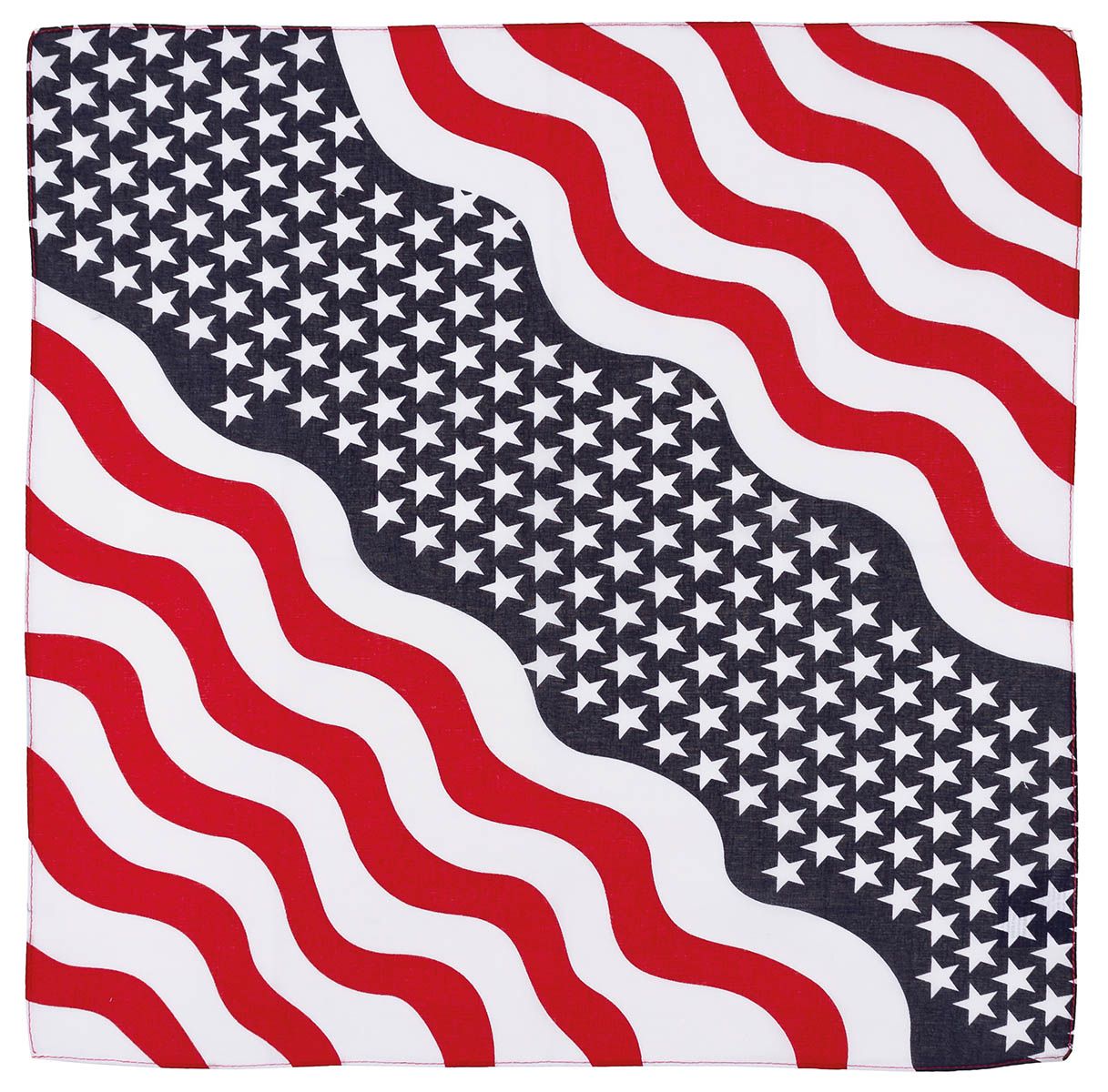 Image of Bandana, Stars und Stripes, ca. 55 x 55 cm, Baumwolle