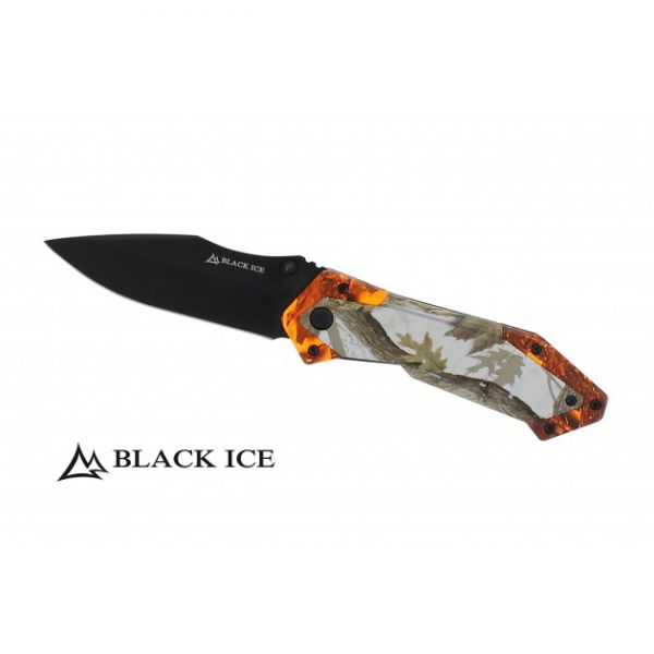 Klappmesser Black Ice Orange Hunter