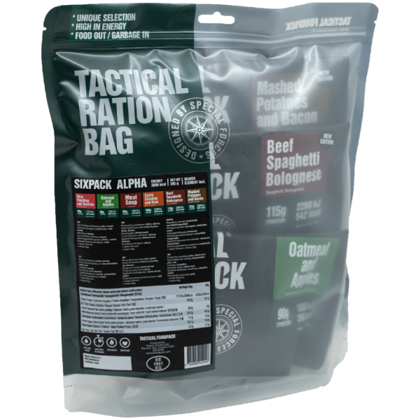 Tactical Foodpack - Six Pack Alpha
