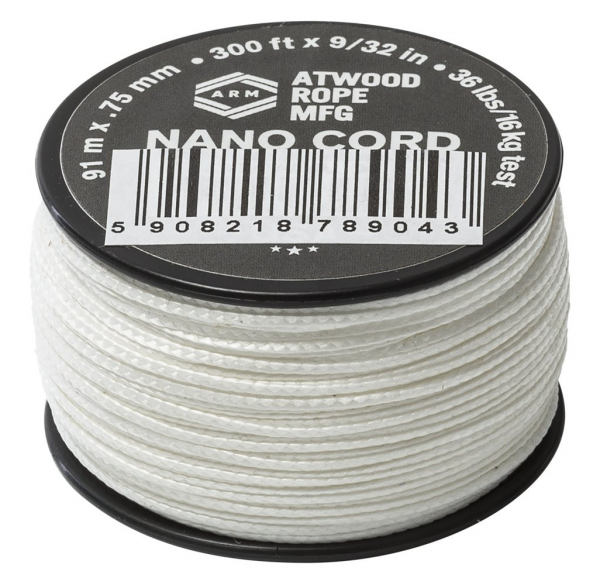 Atwood Rope MFG - Nano-Cord Dyna-X 0,75 mm (weiss)