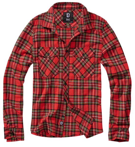 Brandit - Check Shirt Long Sleeve tartan