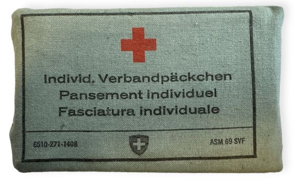 Schweizer Armee - IVP Individuelles Verbandpäckchen (Rarität)