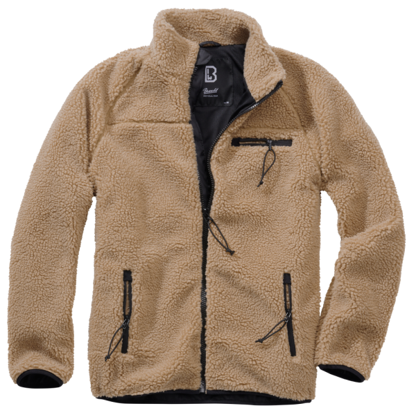 Brandit - Teddyfleece Jacket camel