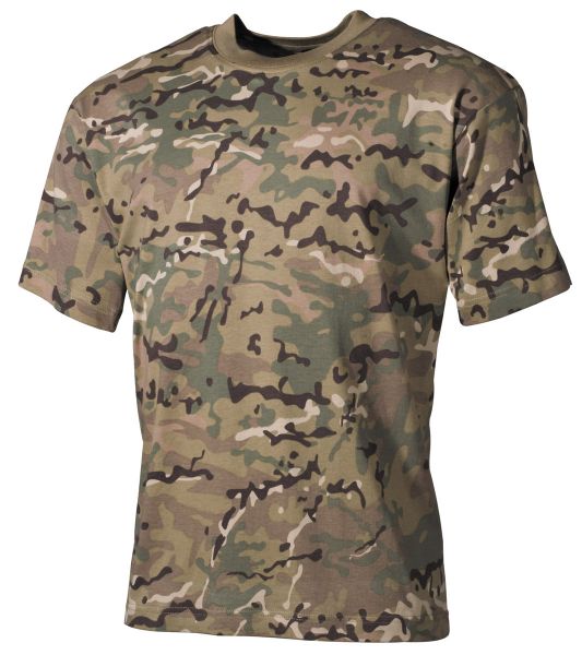 Kinder T-Shirt, halbarm, operation-camo, 170 g/m²